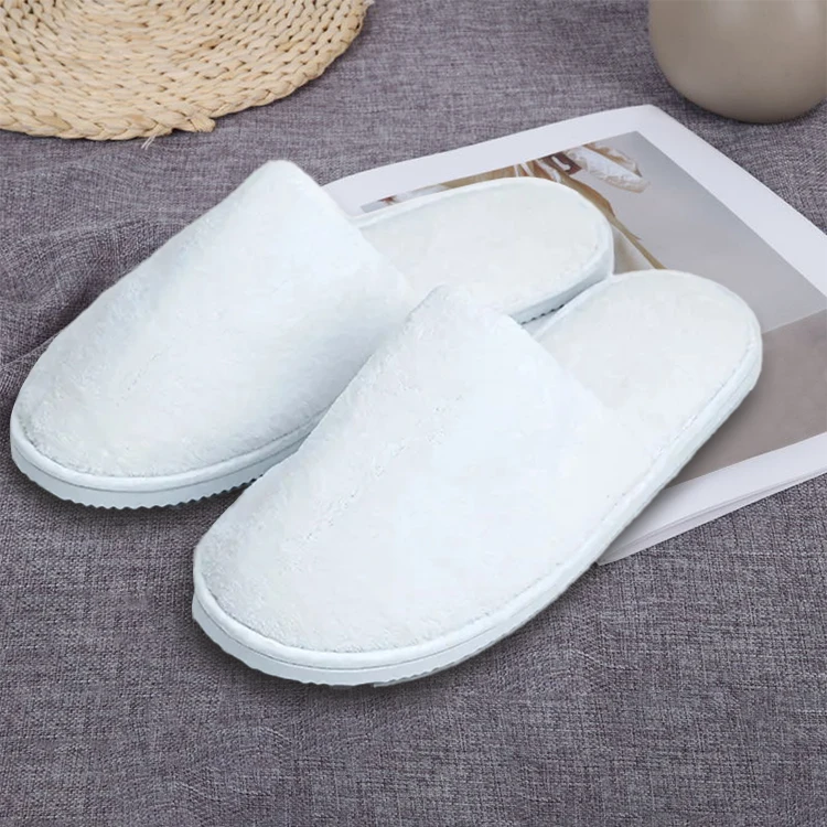 Durable In Use Hot Sale Guest Slippers White Four Seasons Eco Friendly ...