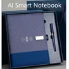 Blue AI notebook+ powerbank+recorder+translator+knowledge base