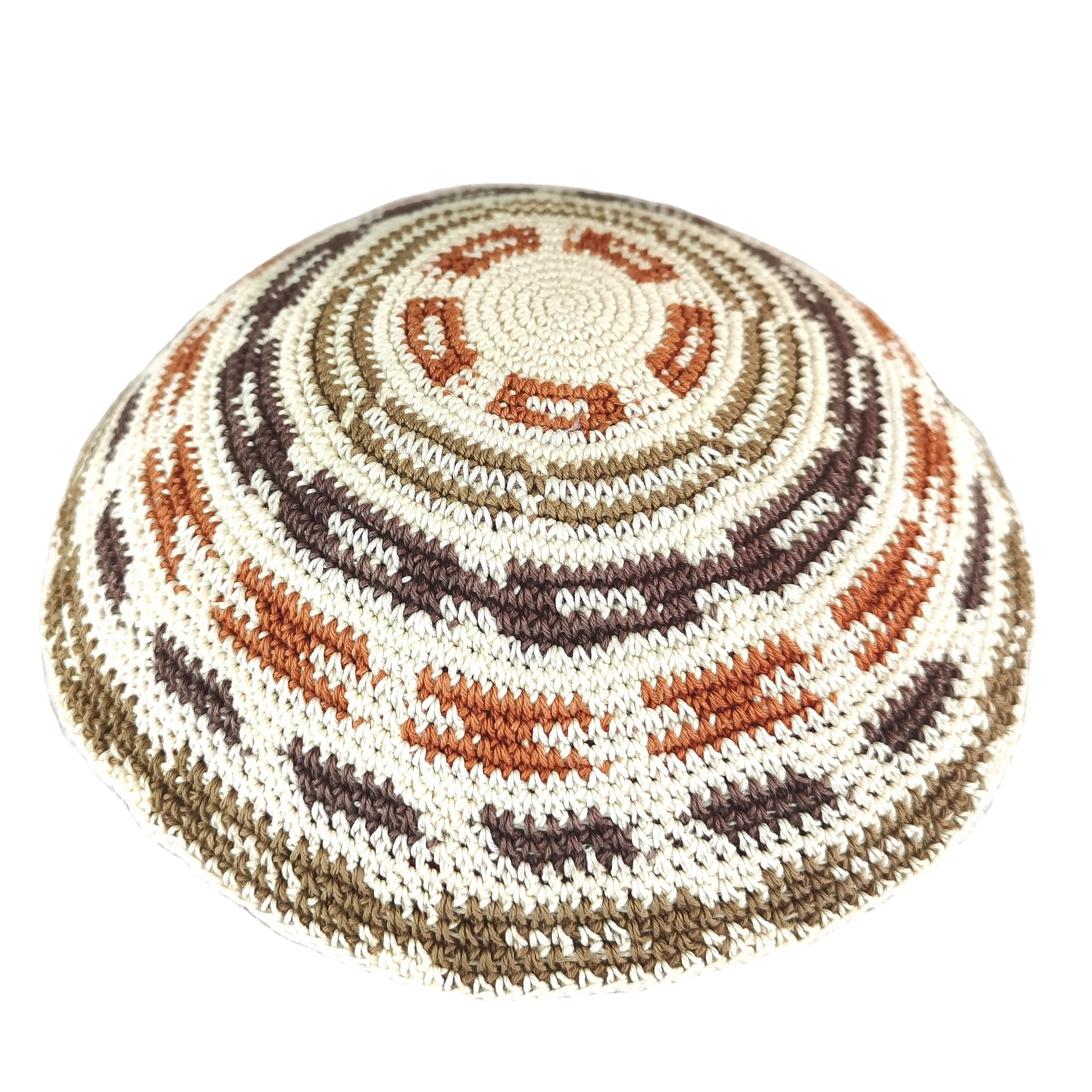 Все размеры мужчины и дети ручной работы ермолк еврейская кипа свадьба