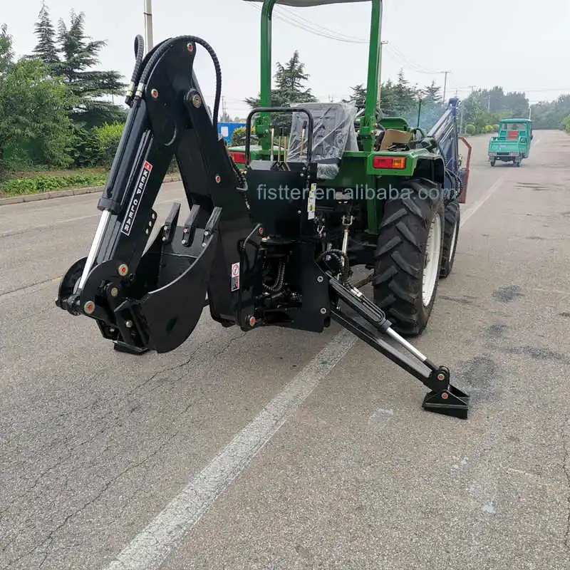 Fistter Farm Tractor Mounted Towable Backhoe Digger 3 Point Hitch