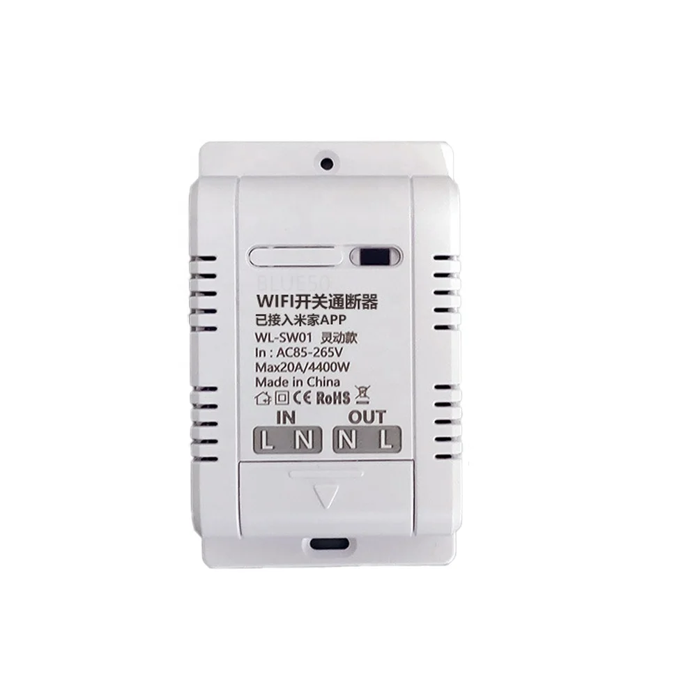 Mijia Mini WiFi модуль переключателя Smart DIY реле выключателя 20A переключатели света таймер дистанционного управления вкл./выключается