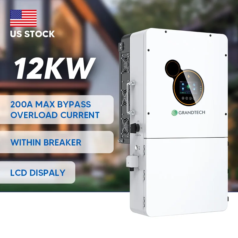 SRNE Sei-12k-upro 48 V vaihejaolla hybridiaurinkoinvertteri 10 kw 12 kw invertteri ac 120 V ulos, dc 48 V sisään aurinkogeneraattori 10000 wattiä