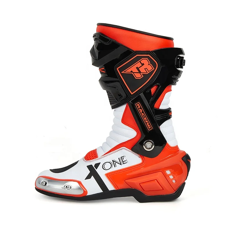 TR X-One New Arrival Men's Motocross Boots - Knee-High Motorcycle