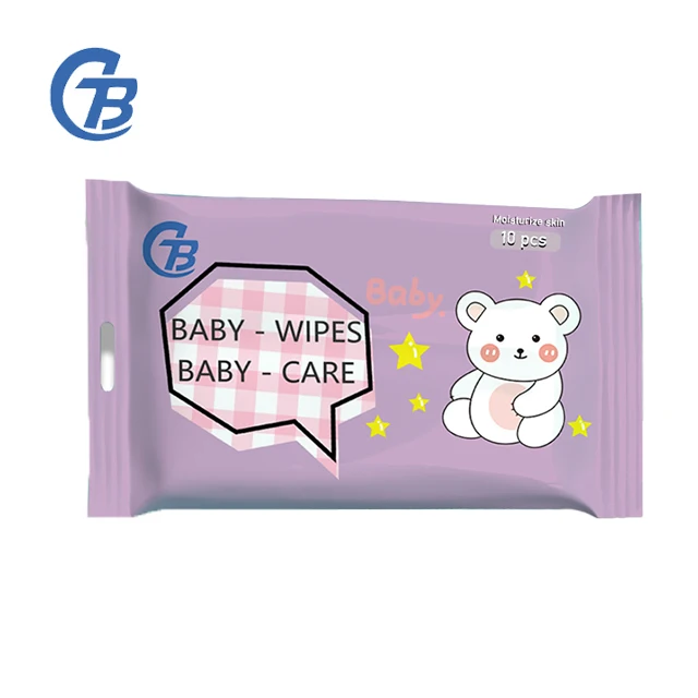 Natural Fabric Biodegradable Baby Wet Tissue Wipes Flushable Organic Household Eco Spunlace Sensitive Baby Wipes Unscented