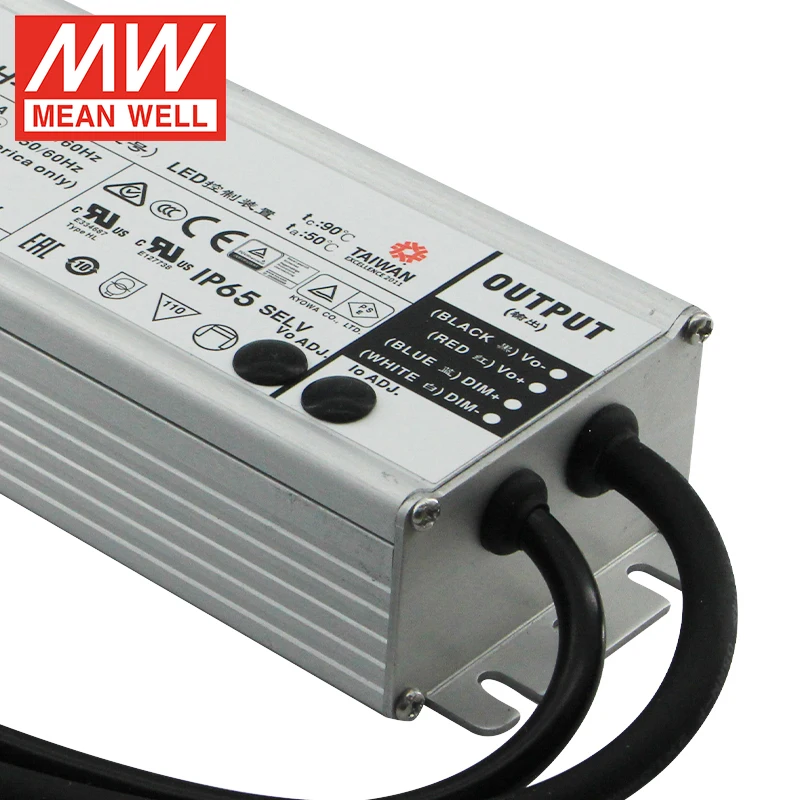 Mean Well HVG-240-48B LED Power Supply 240W, 24-48V 5A CV+CC, PFC, IP67, Dimming with 0~10Vdc, 10V PWM Resistance, Input: 180~528VAC MEAN WELL ELG-240 Series 180-240W Constant Voltage Constant