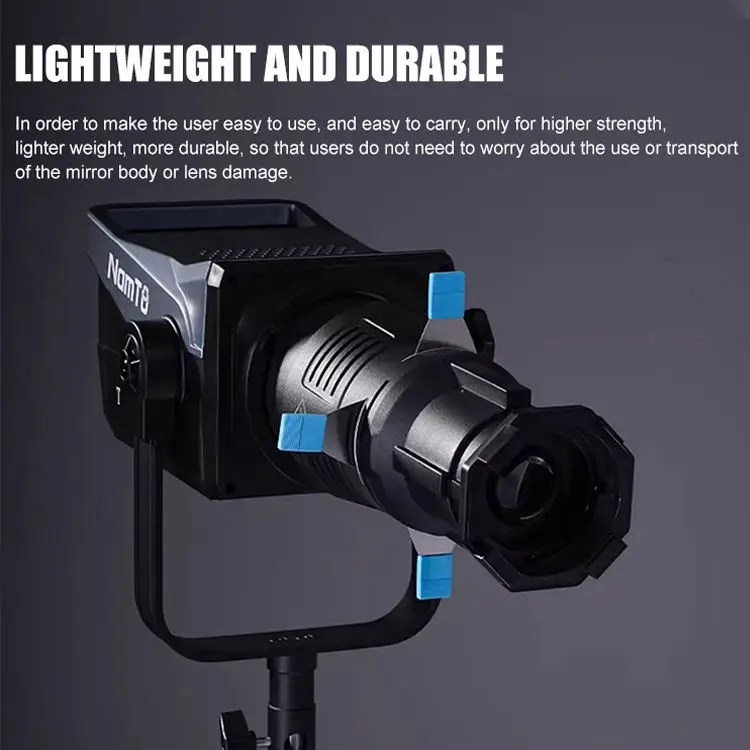 OS-50Pro Snoot Conico Ottico Bowens Mount Kit con Obiettivo Da 50 mm, Filtro Colore E Gobo, Bowens Mount Conico Snoot Kit per Monolight LED Spotlight OS-50Pro Snoot Conico Ottico Bowens Mount Kit con Obiettivo Da 50 mm, Filtro Colore E Gobo, Bowens Mount Conico Snoot Kit per Monolight LED Spotlight