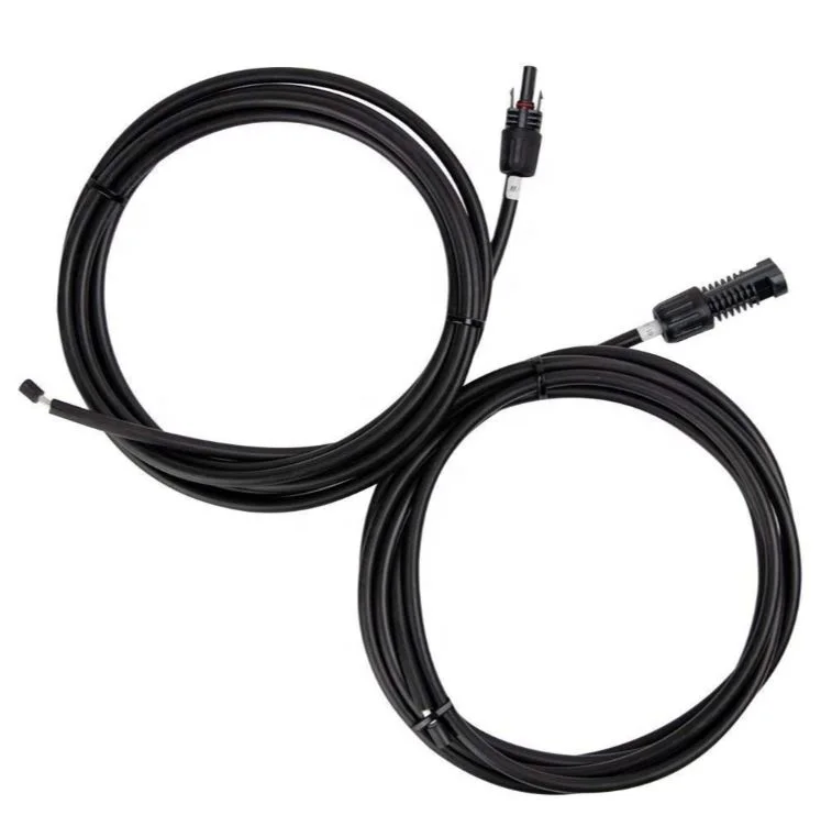 Factory Price Solar Cable 4mm2 6mm2 for Solar Panel to Solar Charge Controller Adaptor Kit