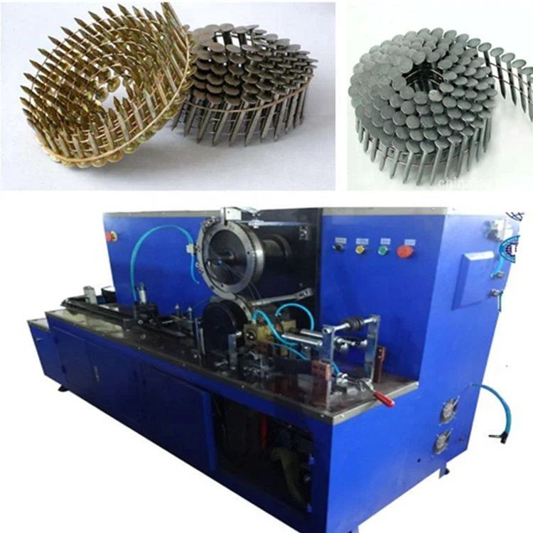 Wire Collated Coil Nail Making Machine With Factory Price