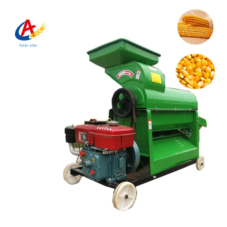 High Productivity Small Space Occupied Corn Maize Thresher Hot Selling in Nepal