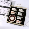 E-6 tazas 6 platos