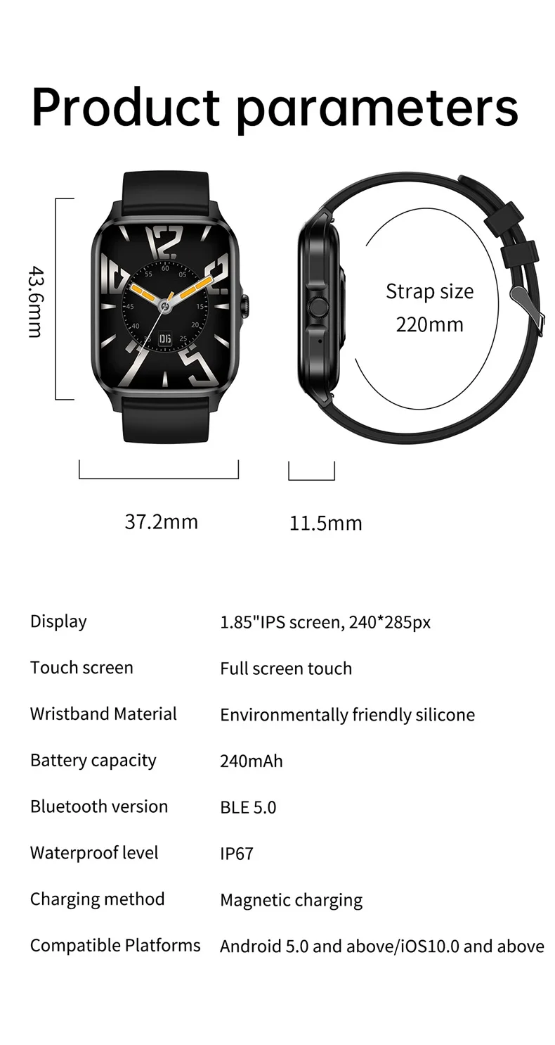 1.85" IPS HD Large Screen Full Touch Smart Call Sports Watch HK23 BT Call Health Monitoring Fitness Smart Watch (23).jpg