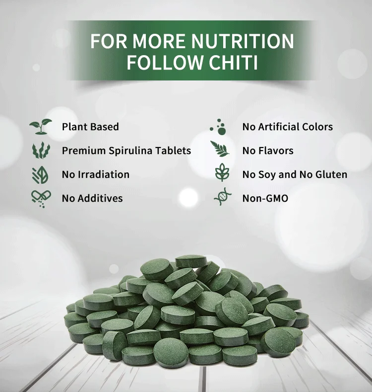 Chiti Pure Natural Spirulina Extract Natural Organic Spirulina In Bulk