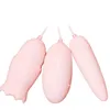 Vibrador triple rosa para lamer la lengua