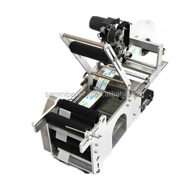 220V Semi-Automatic Electric Labeling Machine for Round Bottles with High Precision and Long Service Life