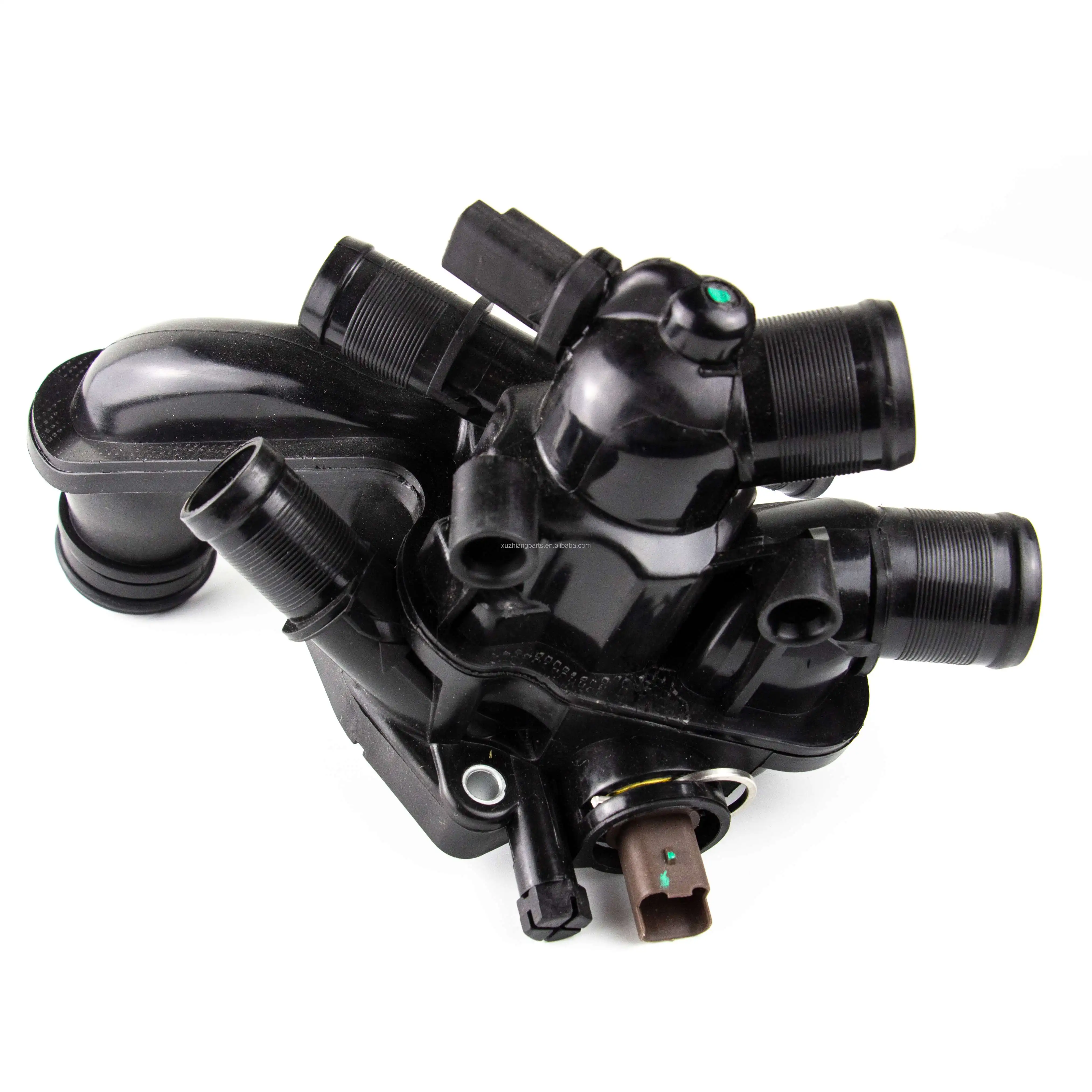 Auto Engine Parts Thermostat Housing With Sensor Fits Peugeot Citroen