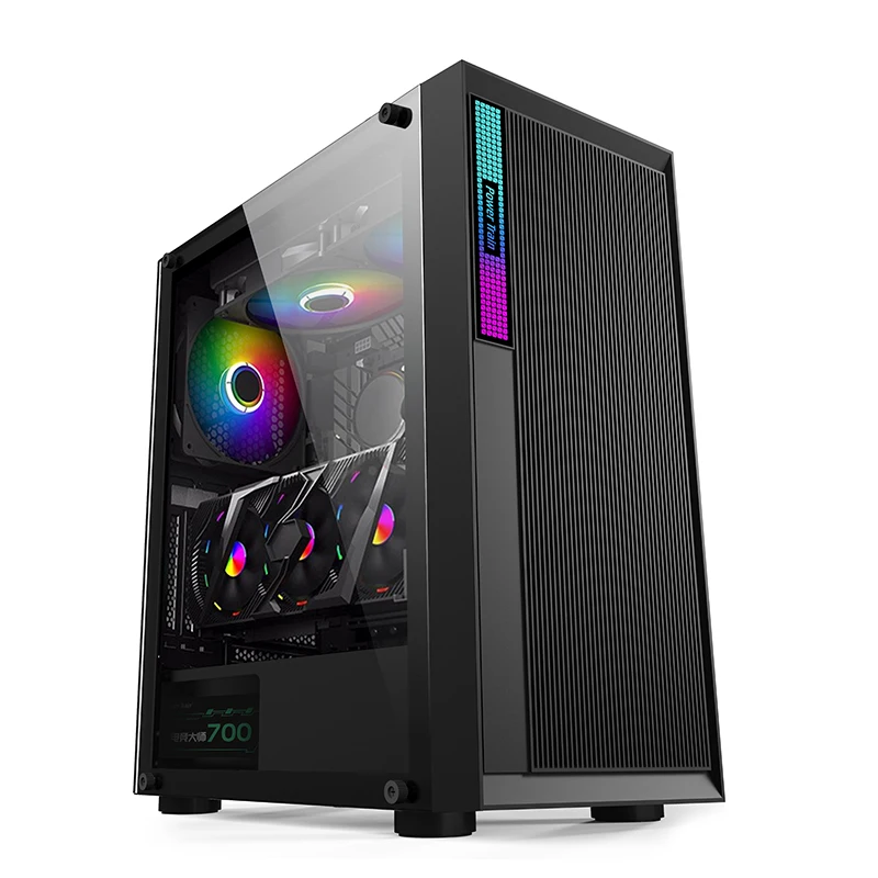 High Quality Customized Big Computer Case Atx Tower Rgb Aluminium Cpu ...