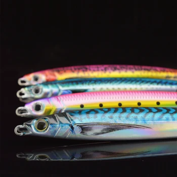 40G 60G 80G 100G 120G 150G SALTWATER SEA FISHING HARD FISHING LURE FAST JIGGING FISHING LURE METAL JIG RIVER – Metal Jig – view 5