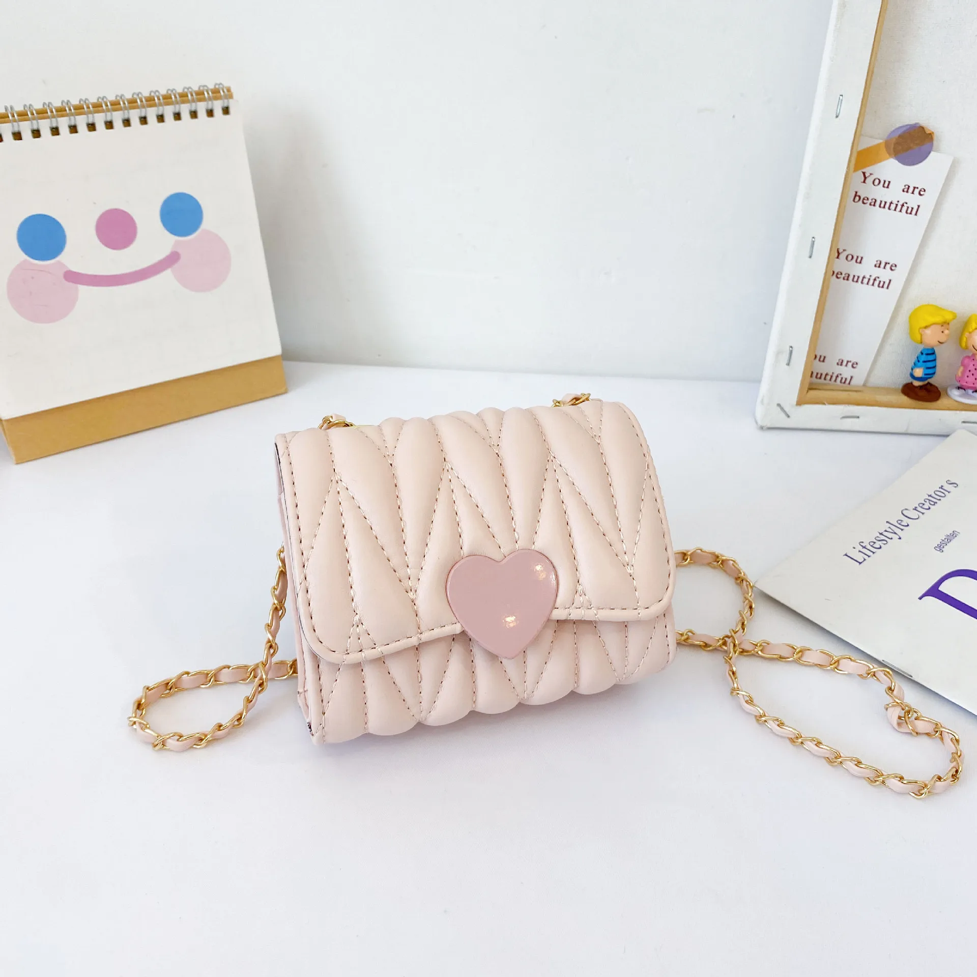 Children's Handbag for Girl Designer Luxury Bag Cute Square Bag Kids Purses  and Handbags Mini Crossbody Bag Coin Pouch for Girls