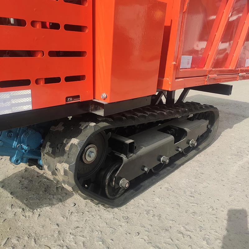 Track Tipper China Mini Track Dump Tipper - Efficient Concrete Mixer