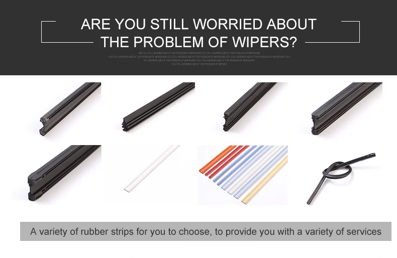 Made In China Universal Boned High Quality Low Price Windshield Wiper