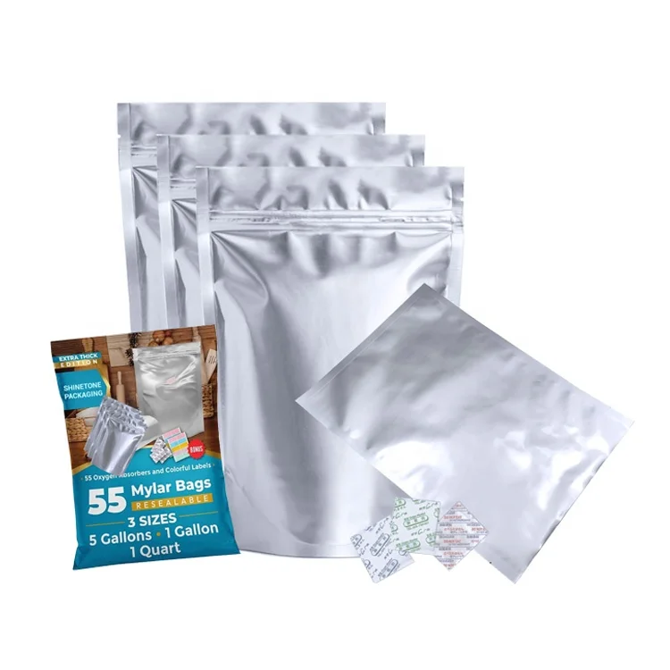55 Gallon Mylar Plastic Bag - Heat Sealable