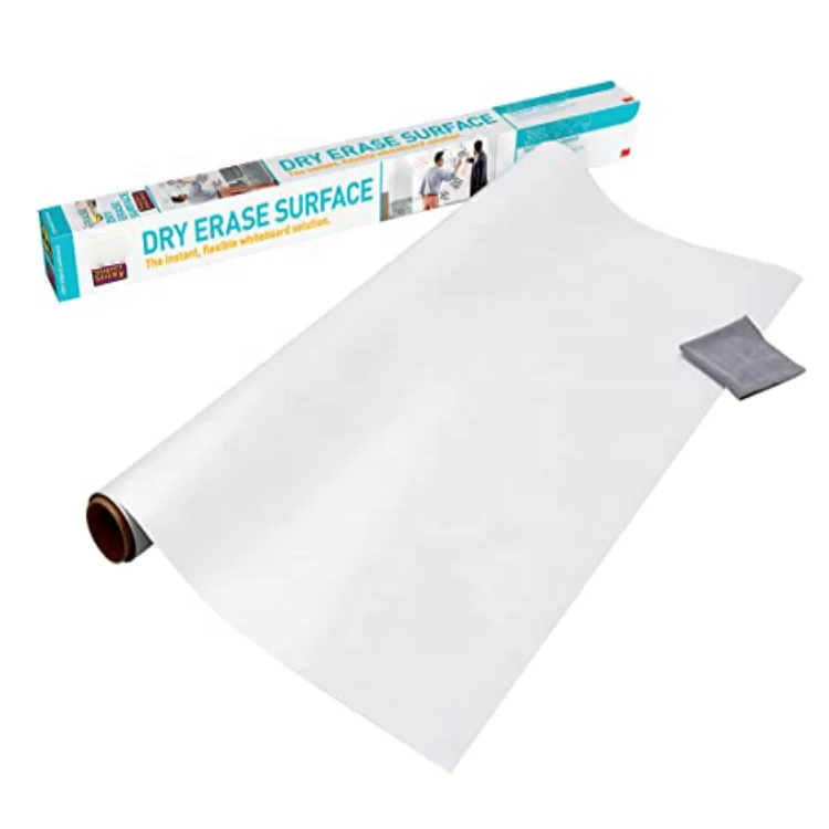 Magnetic Whiteboard Roll Whiteboard Paper Roll Self Adhesive On Wall ...