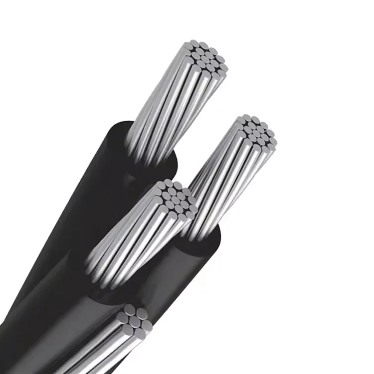 Aobest ABC电缆4x16mm2最佳价格低压绝缘架空电缆2024年交联聚乙烯绝缘铝导体