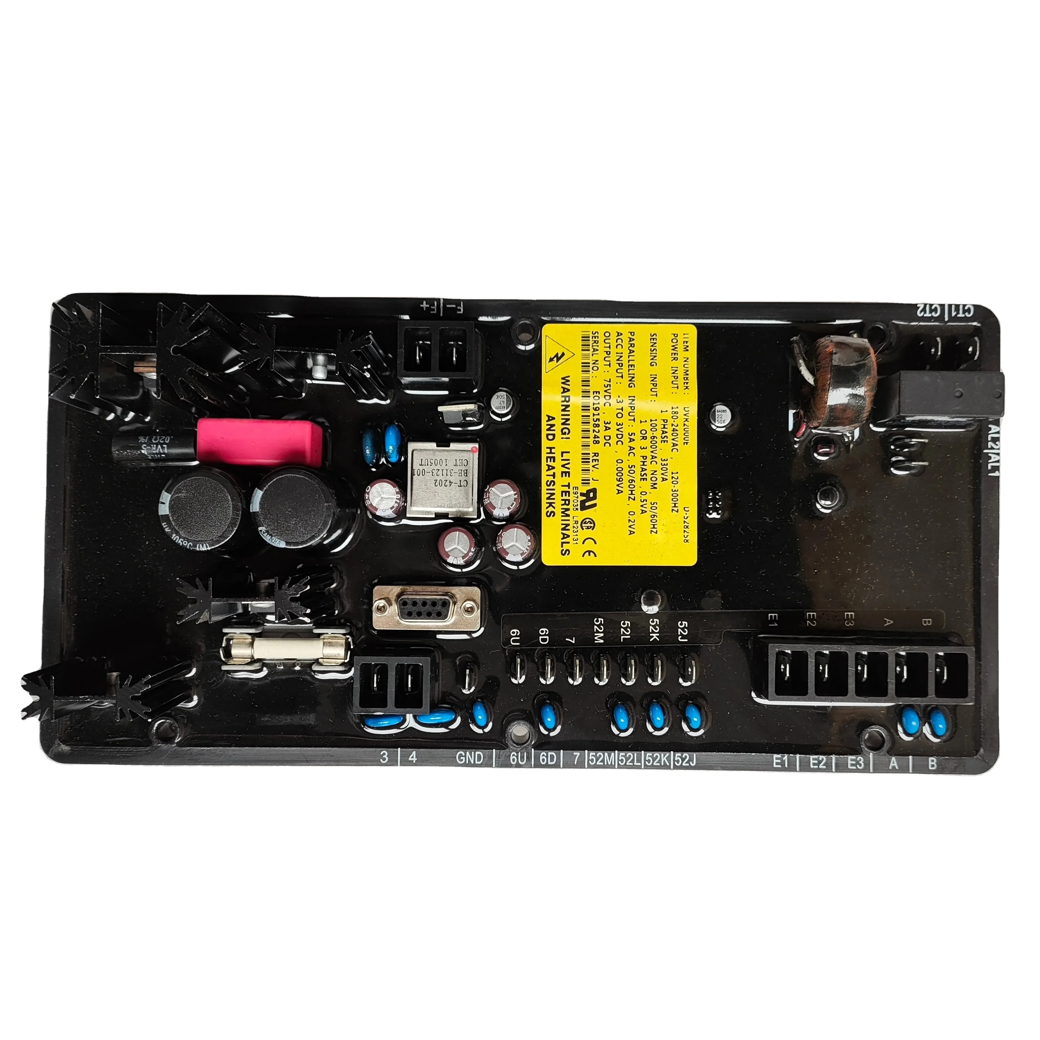 AVR DVR2000E Voltage Regulator - Perfect Replacement For BE2000 Generator Control