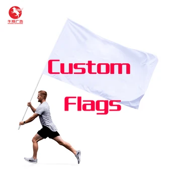 Wholesale high quality Custom flag Customized Logo Printing Flags