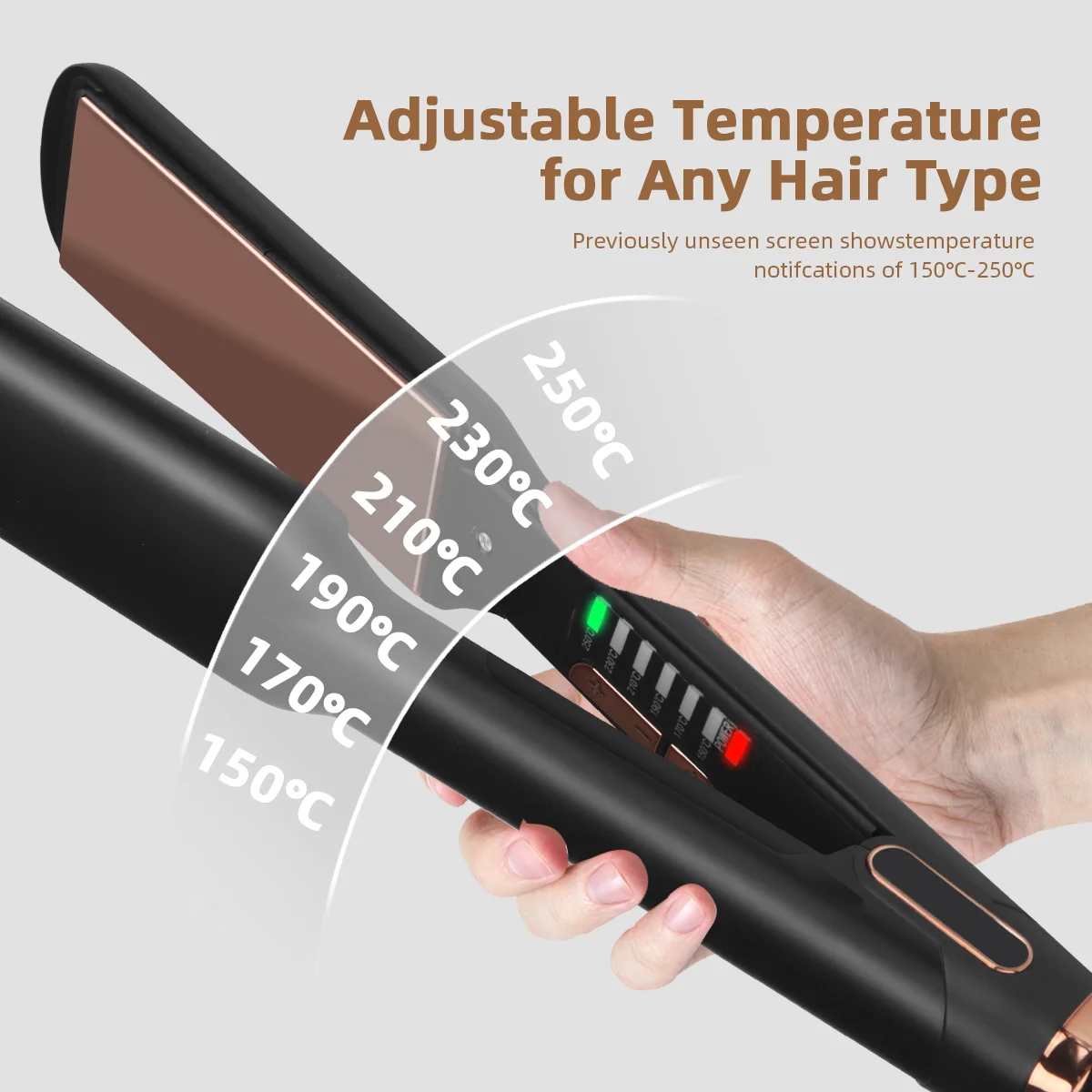 New Coming Small Flat Magic Silk Hair Iron Professional Electric Straightener Original Factory