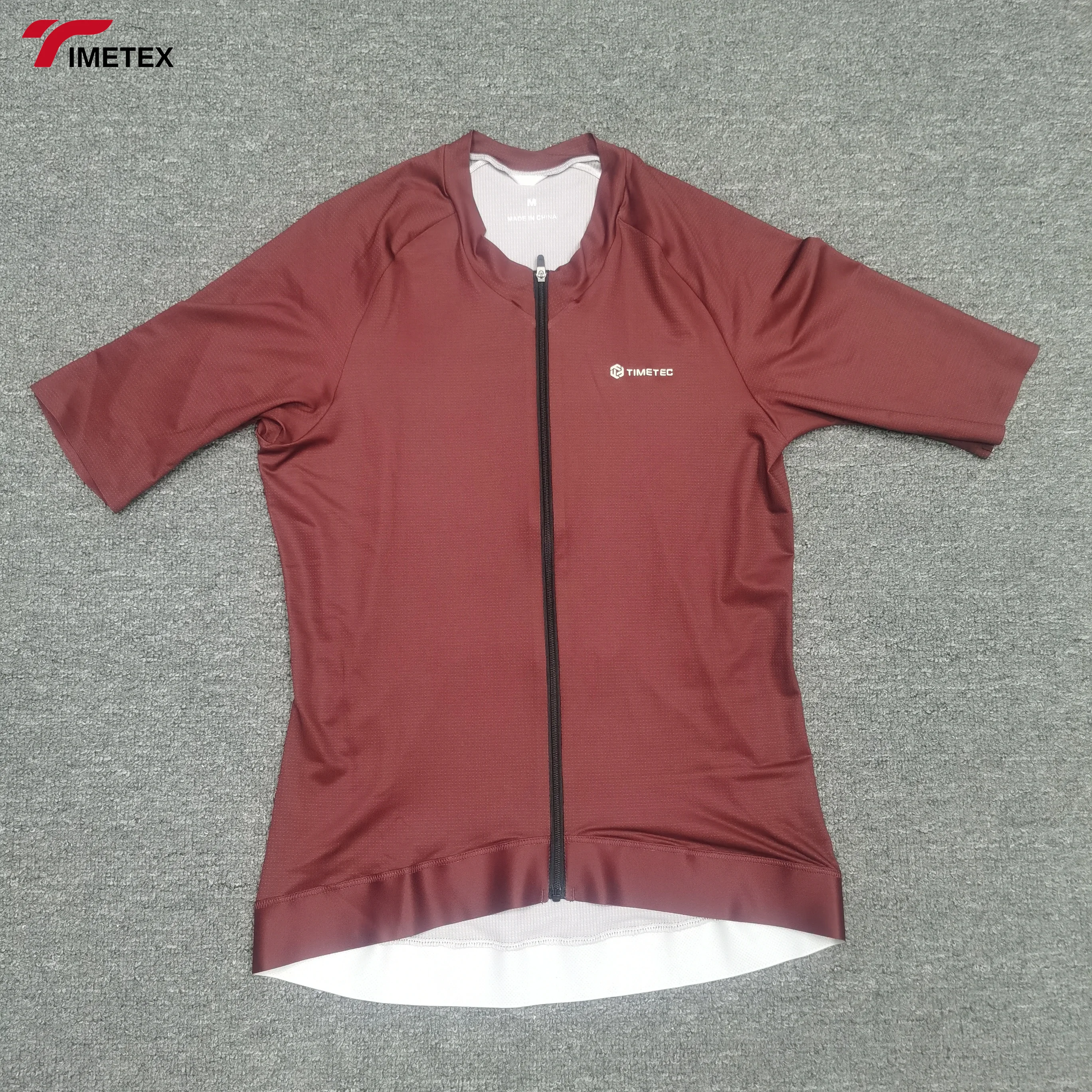 For Pro Team Fit Aero Race Cut Men's Pink Cycling Jersey Custom Sublimated Road Bike Shirts in Plus Size