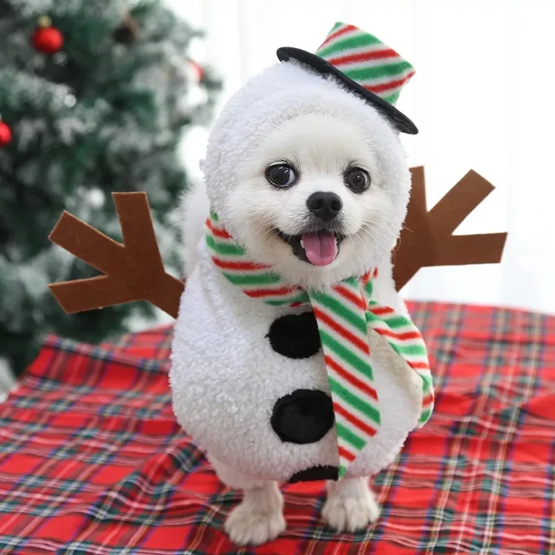 2022 Pet Dog Christmas Clothes Costume for Dog Clothes for Small Dogs and  Cats Cute Clothes