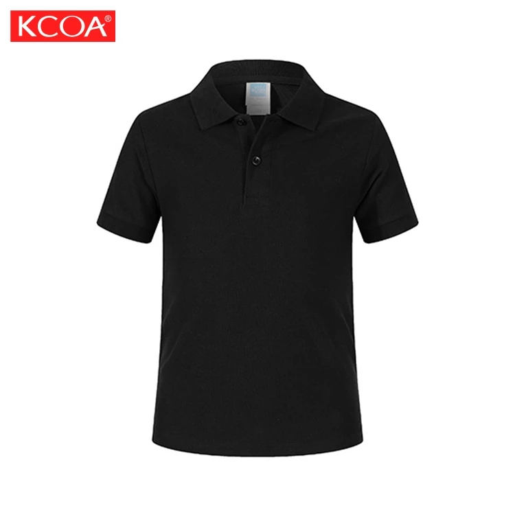 Wholesale High Quality 100% Cotton Child Polo T Shirt Custom Logo Kids Polo Shirts