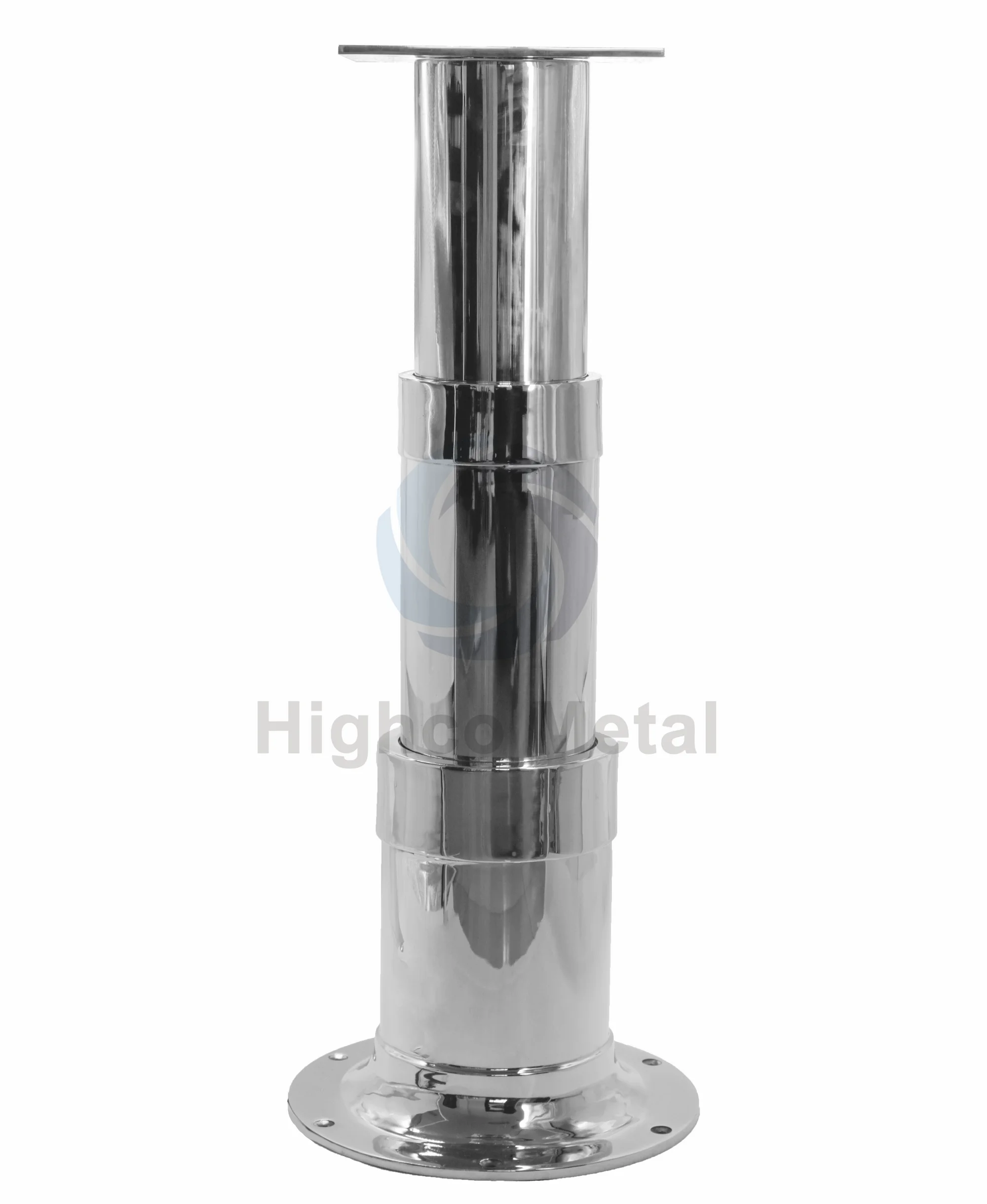 Stainless Steel Three Stages Electric Adjustable Boat Table Pedestal For Boat Or Yacht Buy