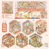 Libro de colección de paisajes en miniatura: adorable amante de la comida para mascotas.