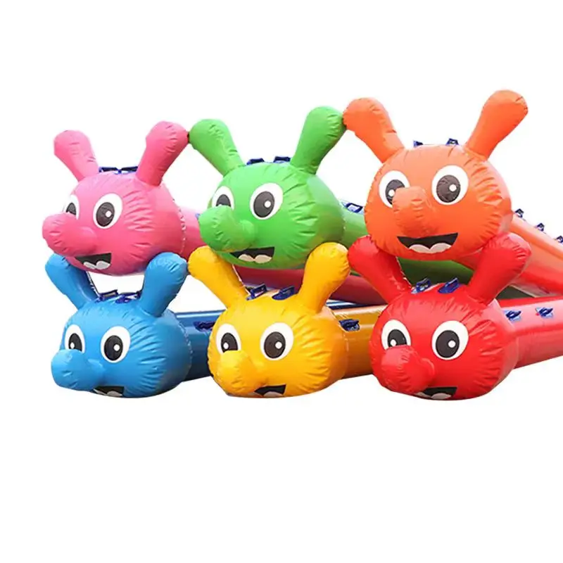 School Activities Giant Inflatable Tube Worms Caterpillar