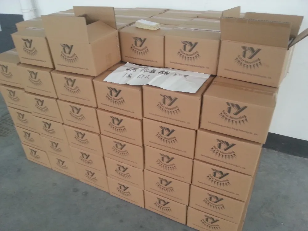 Solar pv panel roof mounting brackets clamps from China supplier