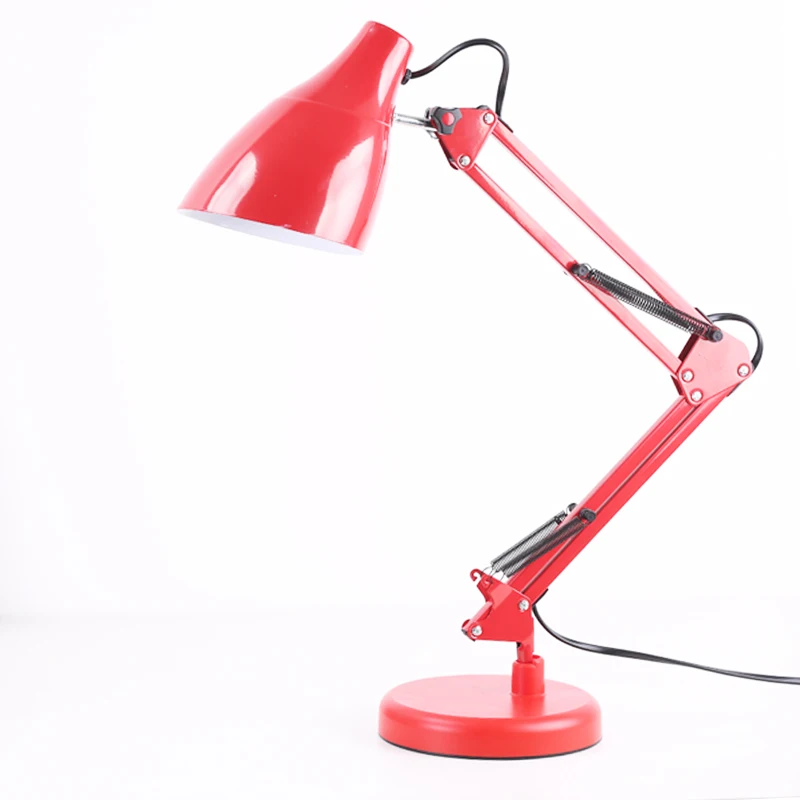 Classical Study Office Table Lamp With  Adjustable  Angle  Desk Lamp of Industrial Style Metal Table Lamp