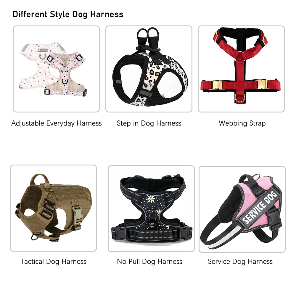 Tactical Dog Harness Leash Set Custom Pet Leash And Harness Set Private