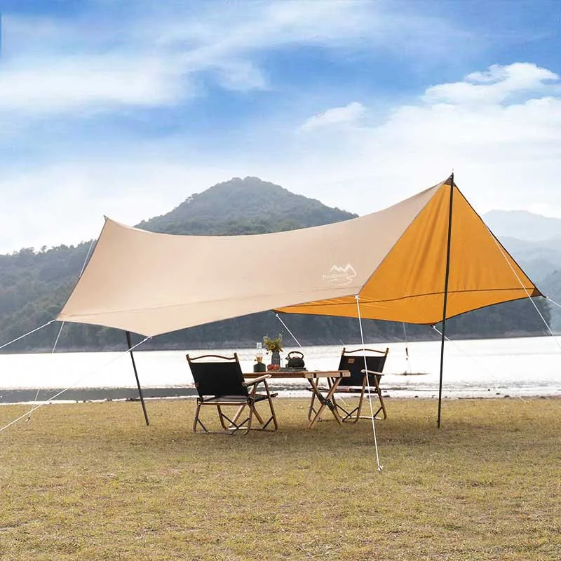 Custom awnings wholesale polyester rain fly camping tarp