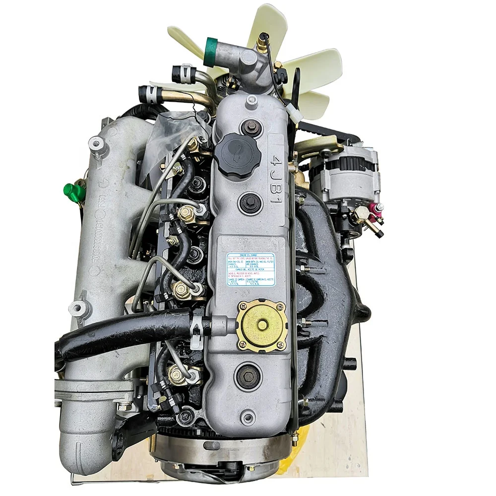 新しい Isuzu 4JB1 ディーゼルエンジン 57kW 3600rpm 水冷式 1年保証