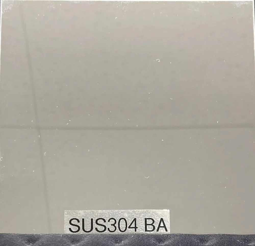 SUS 304 BA Japanese Kitchen Material Suppliers Decorate Stainless Steel Plate Sheet