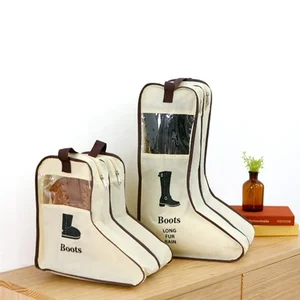 Custom Folding Portable Shoes Organizer Travel Heavy-Duty Boots Storage Bag