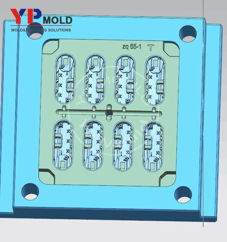 Hot Selling Plastic Injection Molding Practical Plastic Suitcase Mould Plastic Suitcase Injection Mold