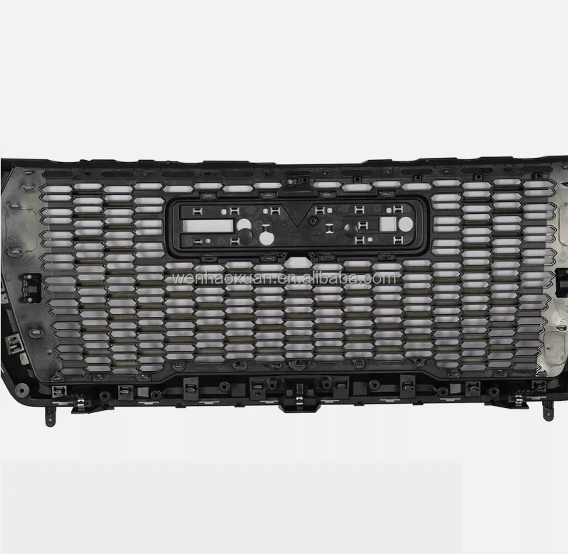 Front Upper Grille Nickel Pearl Chrome for GMC Yukon/Yukon XL 2021