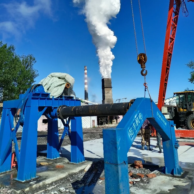 New Simple Steel Concrete Pipe Making Machinery with Drain Pipe Molds
