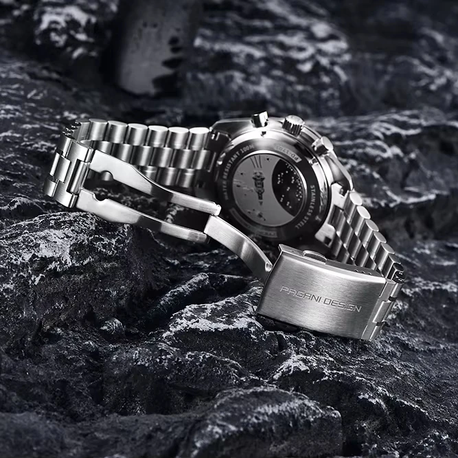 PAGANI DESIGN 1701 Luxury Quartz Chronograph Watches for Men