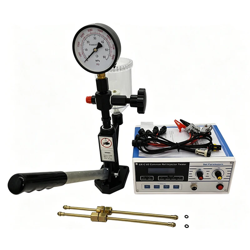 CR-C Common-Rail-Injektor-Tester S60H Injektor-Tester Injektor-Prüfwerkzeuge Injektor-Prüfmaschine Diesel 110V 240V 24V DC – Detail 2