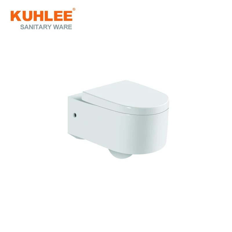 Three Piece Bathroom WC Sets Wall Hung Ceramic Toilet With Bidet And Basin Sanitary Ware Suites
