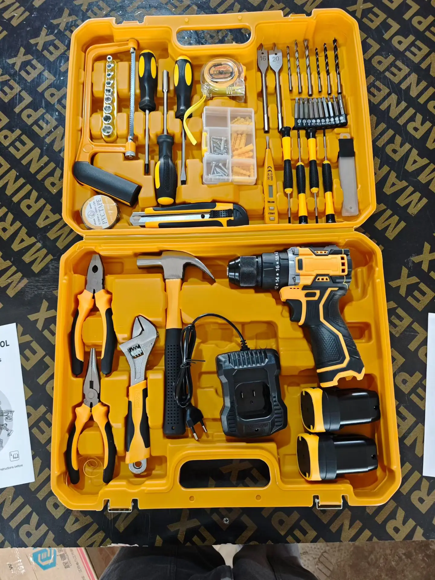 21V Cordless Drill Brushless Motor Keyless Chuck Lithium Battery Compact Design Industrial DIY Tool 1